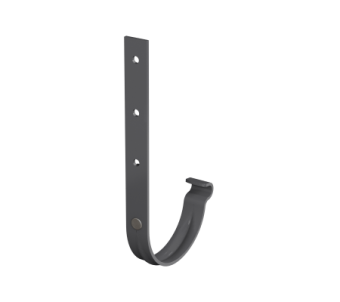 Кронштейн желоба усиленный МАКСИ, графитово-серый D152мм