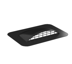 Аэратор КТВ-альфа ТехноНИКОЛЬ черный