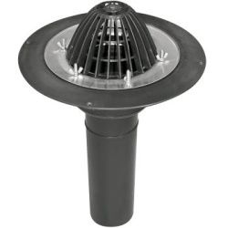 Воронка кровельная ТН с обжимным фланцем 110x700 мм