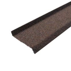 Планка цокольная Технониколь Hauberk цвет Обожженый кирпич