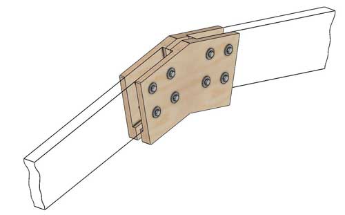 Коннекторы для сборки барнхауса FINHA T200L