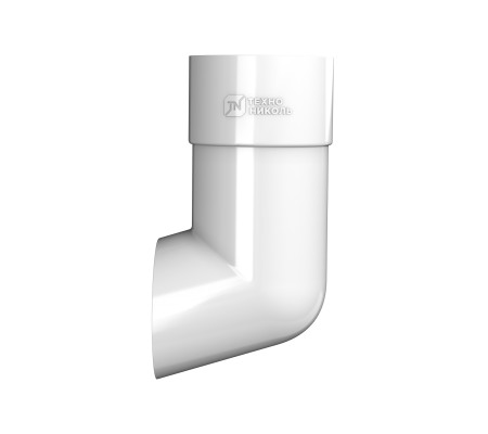 Слив трубы ТН ПВХ, белый D82мм