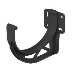 Кронштейн желоба ТН ПВХ ОПТИМА, черный D120мм