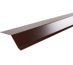 Планка карнизная для ГЧ, коричневая