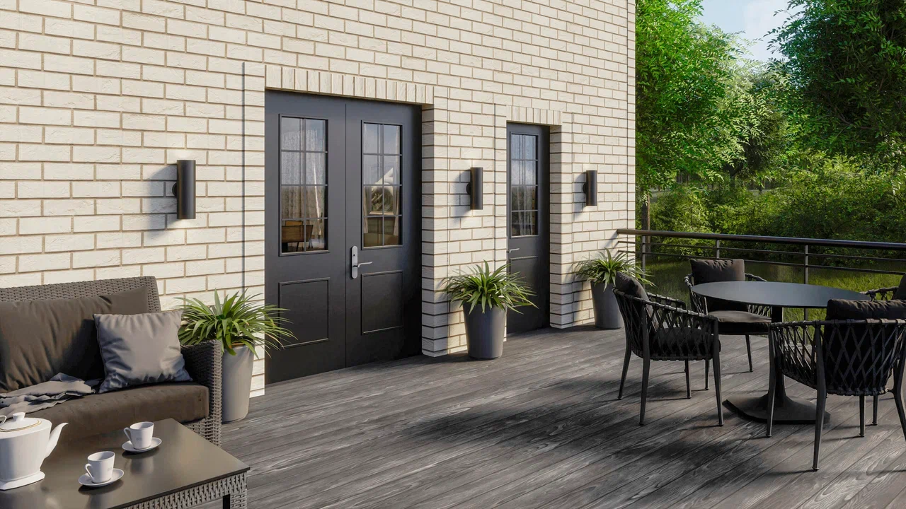 Фасадные панели ТН Кирпич, цвет Ковентри