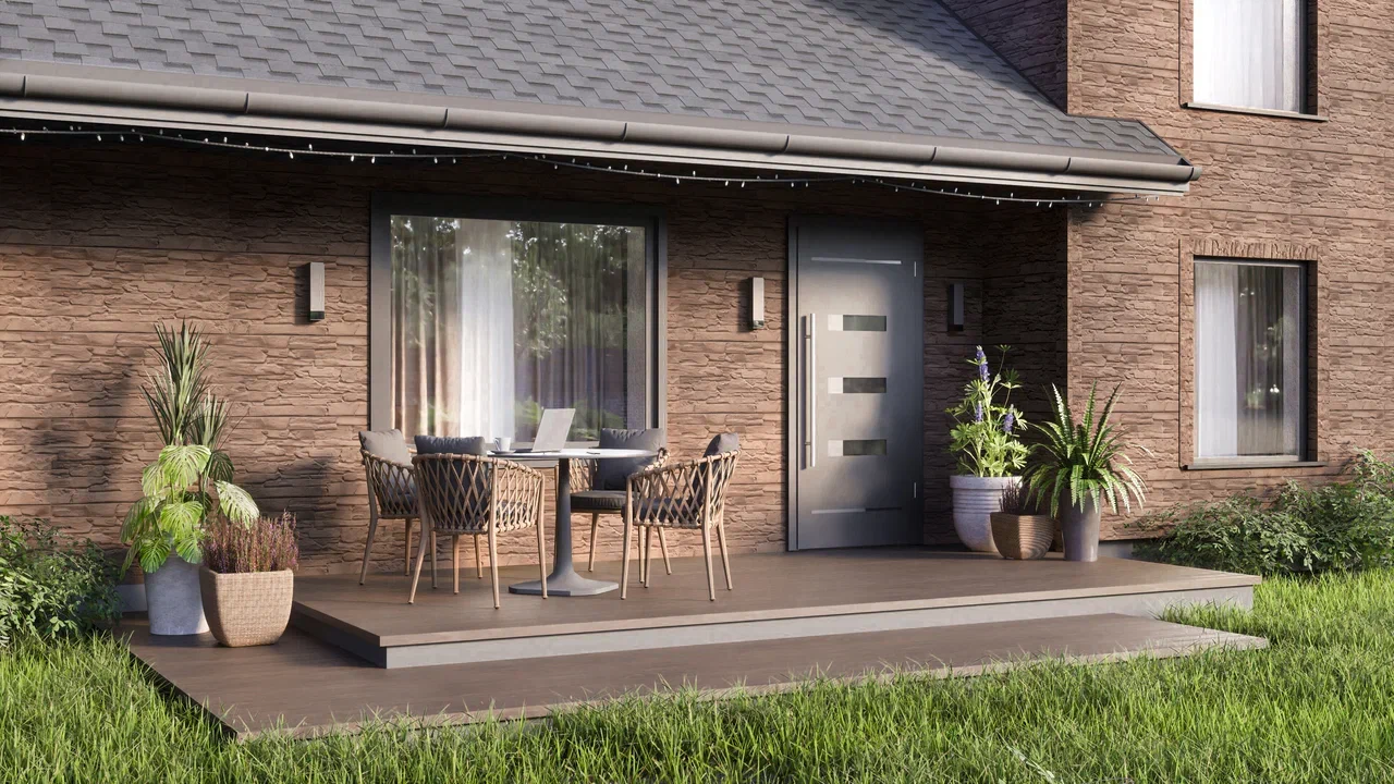 Фасадные панели ТН Камень, цвет Умбрия