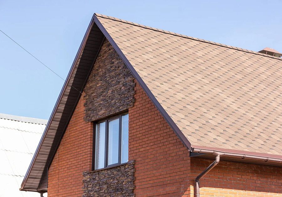 Комплект для двухскатной кровли черепица Оптима