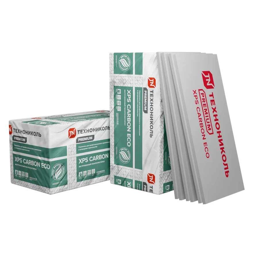 Экструзионный пенополистирол ТЕХНОНИКОЛЬ CARBON ECO 1180х580х50