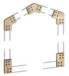 Коннекторы для сборки барнхауса FINHA W200