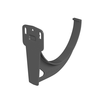 Кронштейн желоба ТН ПВХ, серый D125мм