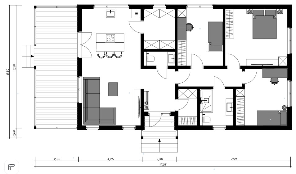 Каркасный дом Гоген 