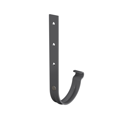 Кронштейн желоба усиленный МАКСИ, графитово-серый D152мм