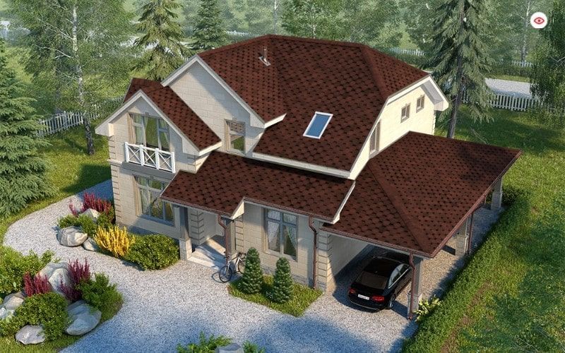 Шинглас Оптима Соната Красный