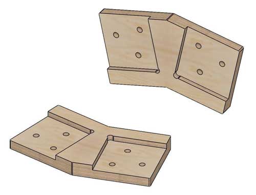 Коннекторы для сборки барнхауса FINHA W150L