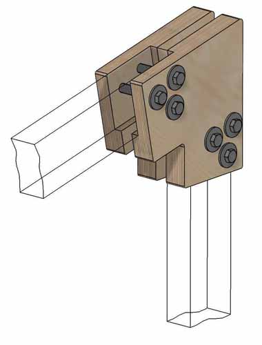 Коннекторы для сборки барнхауса FINHA P100L