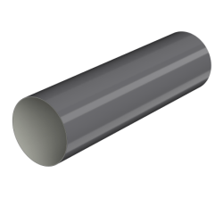 Труба водосточная ТН МАКСИ, графитово-серый D100мм (3м)