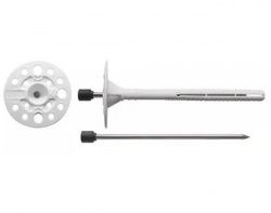 Дюбель для теплоизоляции (мет.гвоздь + заглушка), 120мм