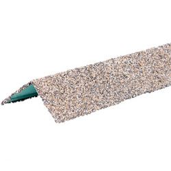 Уголок внешний металлический Технониколь Hauberk цвет Серо-бежевый кирпич