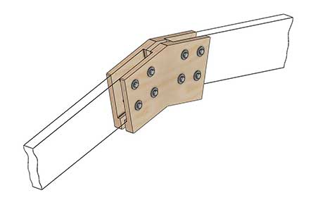 Коннекторы для сборки барнхауса FINHA W200L