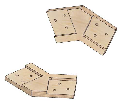 Коннекторы для сборки барнхауса FINHA V150