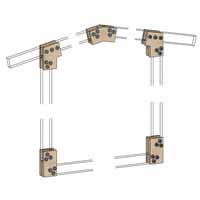 Коннекторы для сборки каркасного дома с фронтонами FINHA W100LF