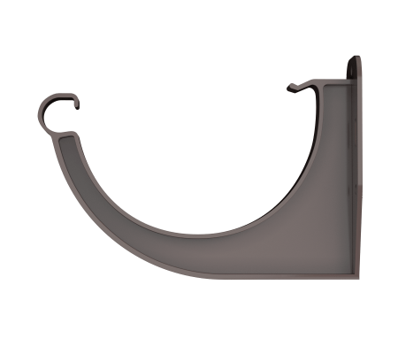 Кронштейн желоба ТН ПВХ МАКСИ, коричневый D152мм