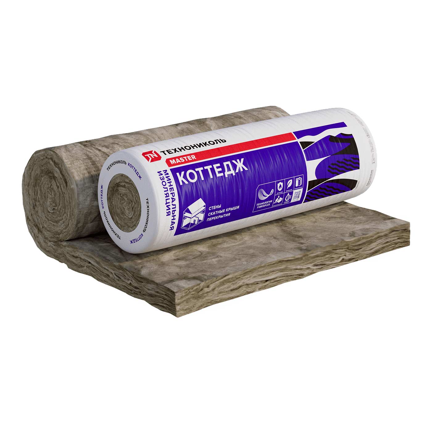 Маты минераловатные Технониколь Коттедж 4500x1200x100 мм (0,54м3) купить в Минске