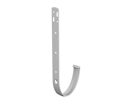 Кронштейн желоба металлический, белый D125мм