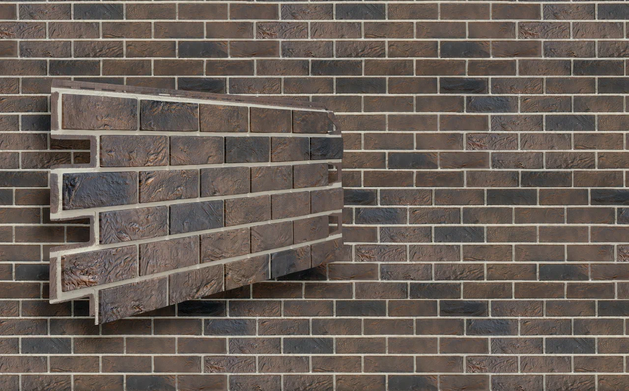 Фасадные панели ТН Кирпич, цвет Йорк