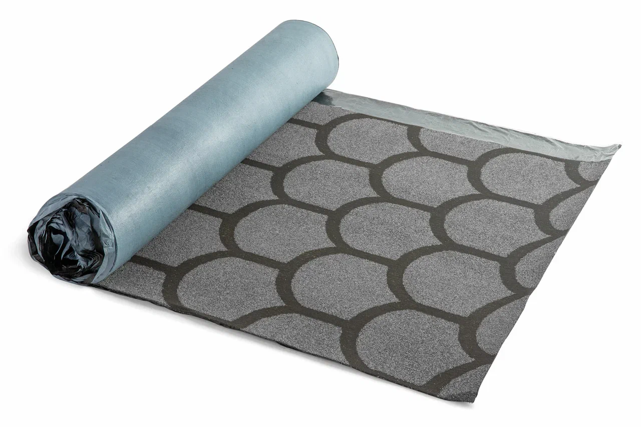 Рулонная черепица Технониколь Бобровый хвост Серый 8х1м