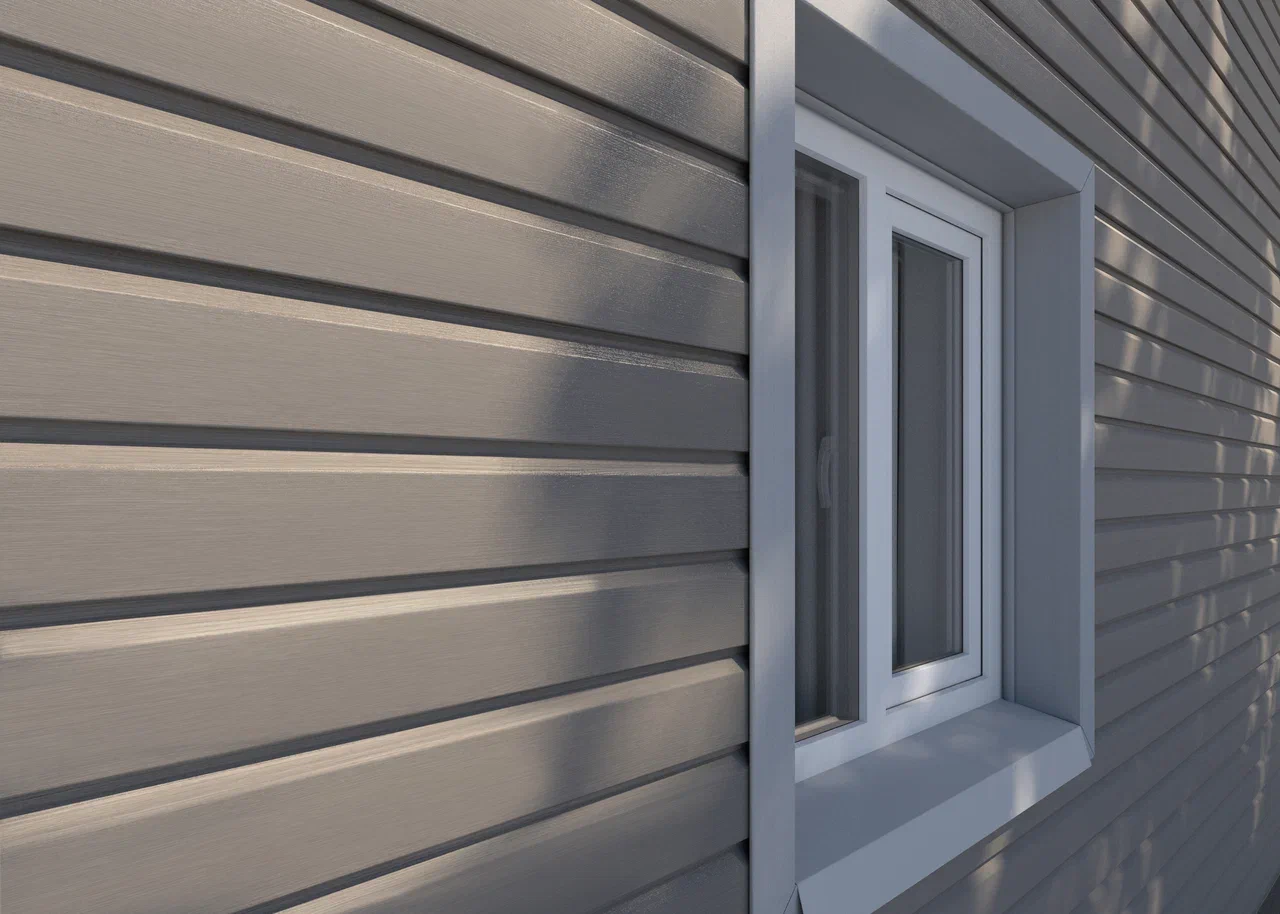 Сайдинг ТЕХНОНИКОЛЬ Оптима Корабельный брус, цвет Акация 3м