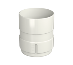 Муфта трубы ТН ПВХ МАКСИ, белая D100мм