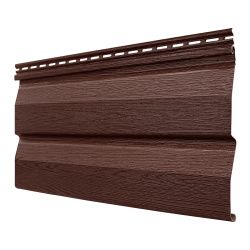 Сайдинг Технониколь Фактур Корабельный Брус, цвет Орех 3м