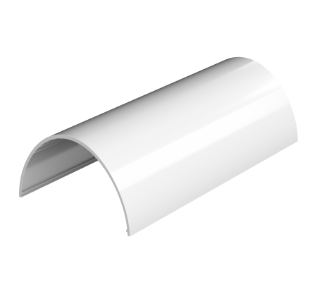 Желоб ТН ПВХ белый D125мм (3м)