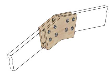 Коннекторы для сборки барнхауса FINHA W200LF