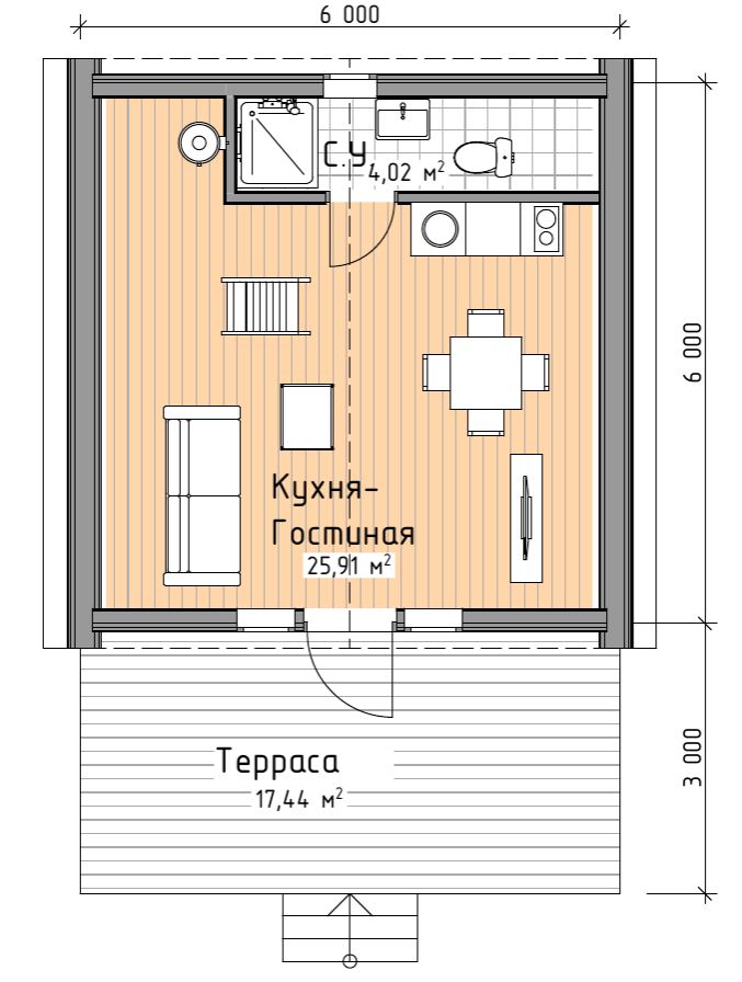 МАТИСС (54м2)