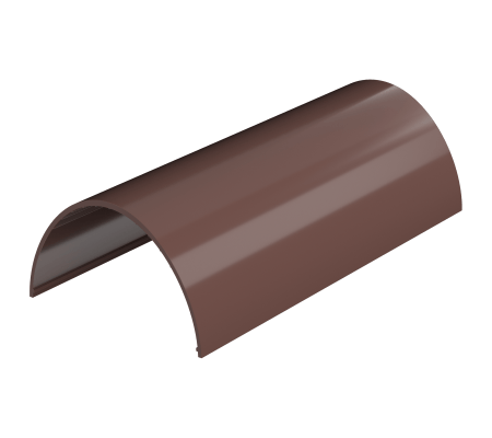 Желоб водосточный пластиковый коричневый 3м купить в Минске