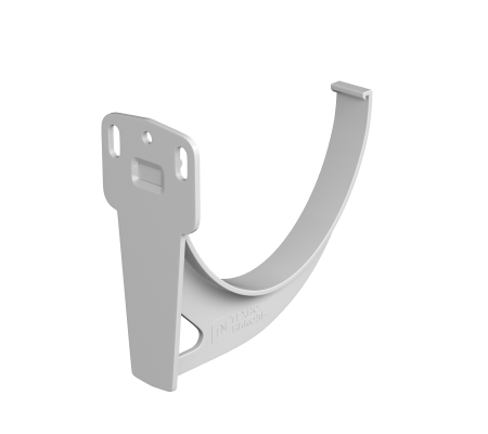 Кронштейн желоба ТН ПВХ, белый D125мм