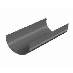 Желоб ТН ПВХ ОПТИМА серый D120мм (3м)