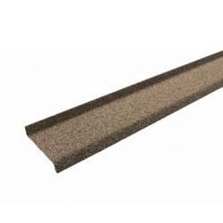 Планка цокольная Технониколь Hauberk цвет Коричнево-бежевый кирпич