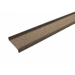 Планка цокольная Технониколь Hauberk цвет Античный кирпич