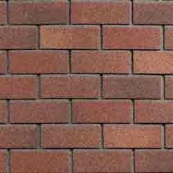 Фасадная плитка Hauberk (Хауберк), цвет Терракотовый кирпич. Цена завода.