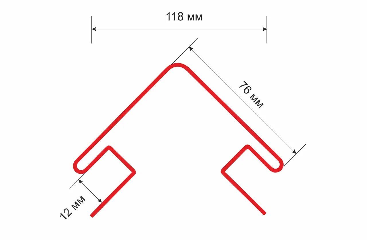 Угол наружный Технониколь Оптима 75 Эдельвейс, 3м купить в Минске