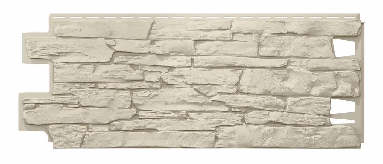 Фасадные панели ТН Оптима Камень, цвет Слоновая кость