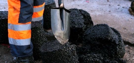 Холодный асфальт, мешок 20кг (СОМЩ 10-II по СТБ 2175-2011)