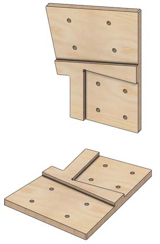 Коннекторы для сборки каркасного дома с фронтонами FINHA T200LF