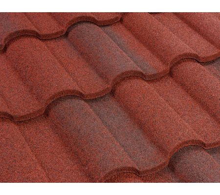 Композитная черепица LUXARD Роман Гранат