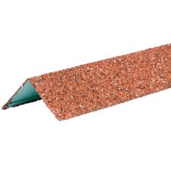 Уголок внешний металлический Технониколь Hauberk цвет Красный кирпич