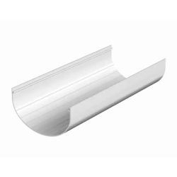 Желоб ТН ПВХ ОПТИМА белый D120мм (3м)