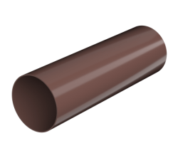 Труба водосточная ТН, коричневая D82мм (3 м.)